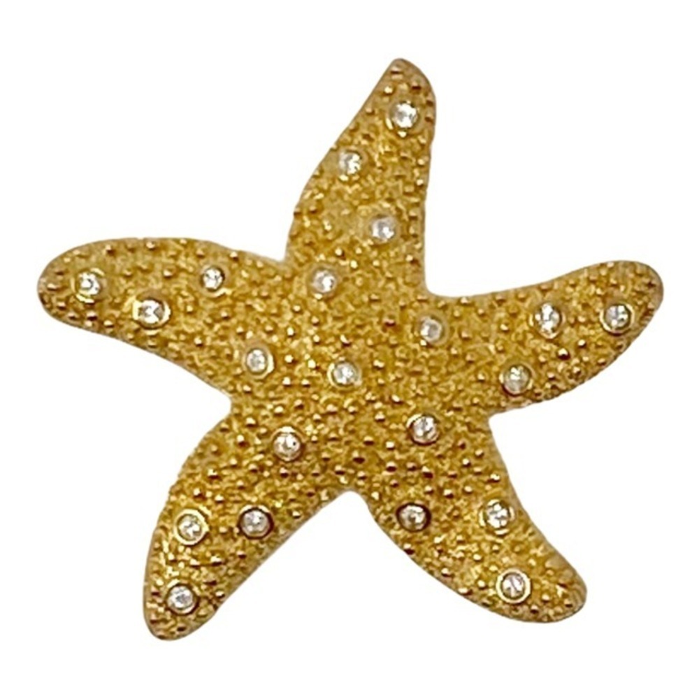 Vintage Swarovski Crystal Starfish Retired Brooch Pin